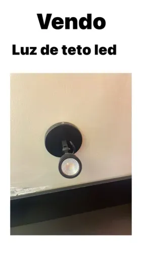 Spot iluminação led de teto