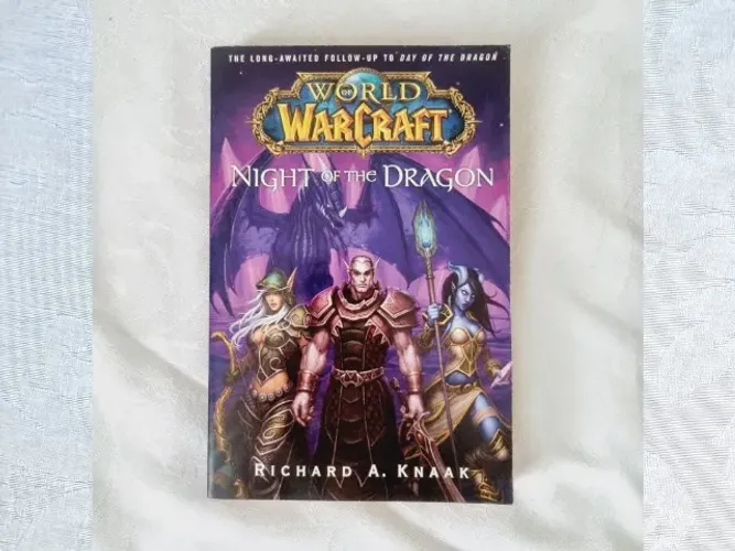 Livro em inglês World Warcraft : Night of the Dragon