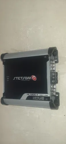 Amplificador Stetsom HL1200.4 funcionando perfeitamente OBS só venda * Line