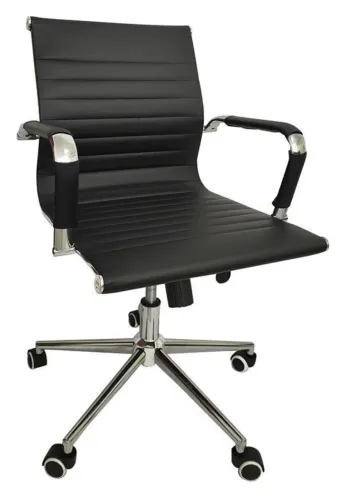 Cadeira de Escritório Diretor Stripes Esteirinha - Preto original nova importada