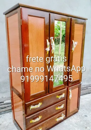 Guarda roupa novo 3 portas