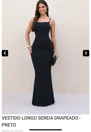VESTIDO LONGO SEREIA