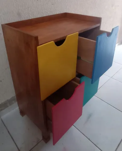 Gaveteiro Infantil Colorido