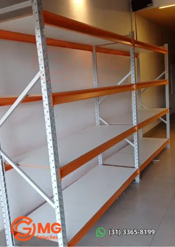 Prateleira para comércio - mini porta pallet