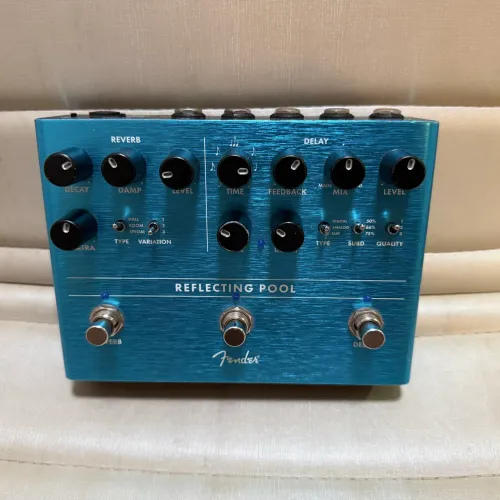 Fender Reflecting Pool-delay & Reverb - Super Conservado!!! 