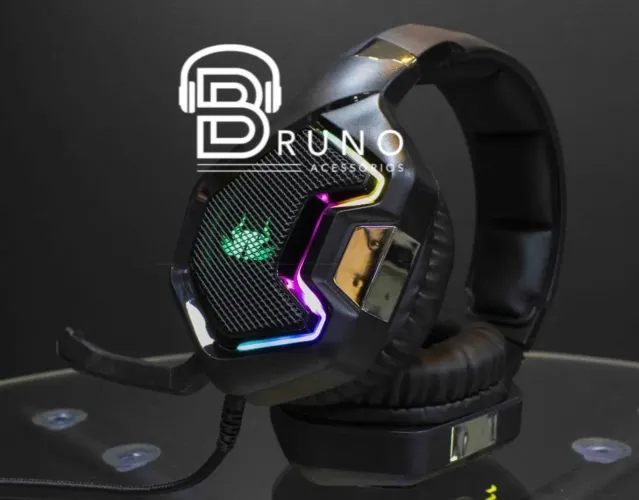 Headset gamer Led RGB