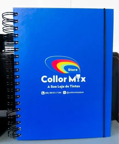 Caderno grande personalizado