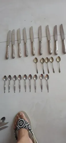 Talheres antigos de luxo