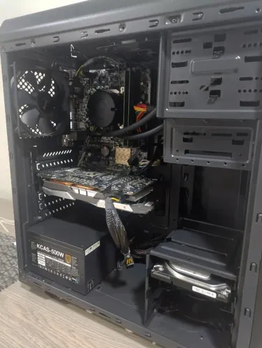 PC Gamer completo - i5 7400 + Water Cooler | 16GB RAM | GTX 1060 6GB | HD e SSD