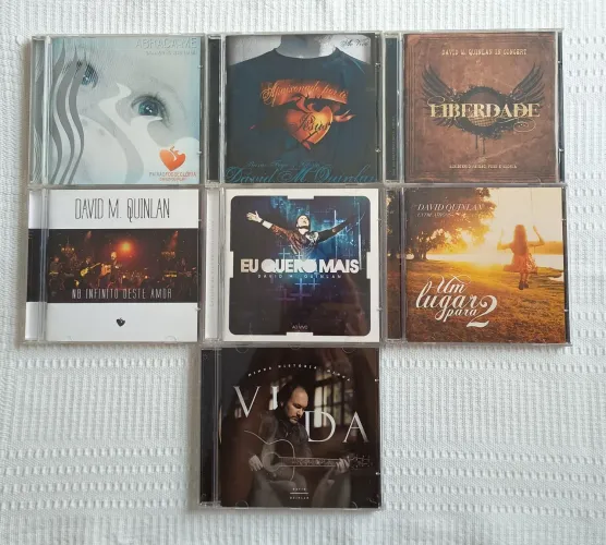 COLEÇÃO: 7 CD'S DAVID QUINLAN