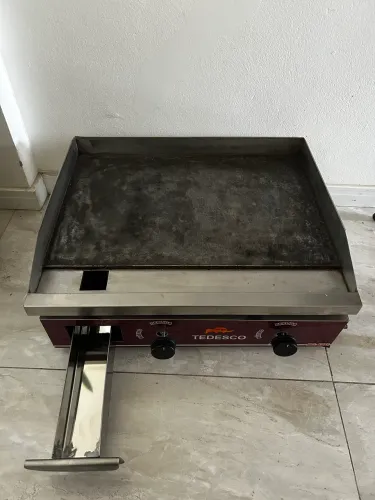 Chapa Tedesco BG62G a gás!