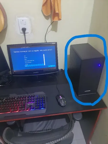 PC Completo Intel Pentium G870  4GB RAM  HD 250GB  Windows 10  Ideal p/ Estudos e Jogos!