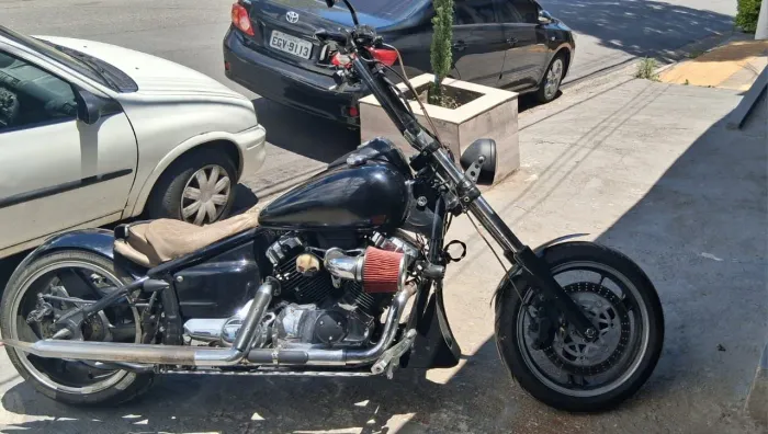 Dragstar 650 aceito troca pick-up menor ou maior valor