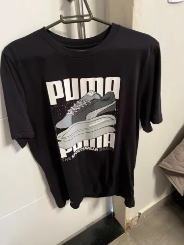 Camiseta Puma - Preta - Tamanho M