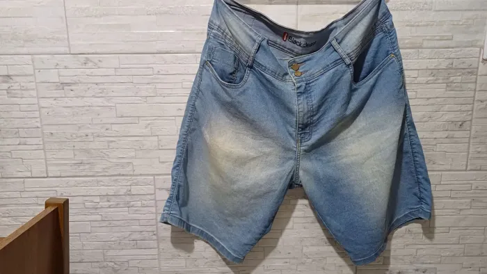 Bermuda Jeans Masculina - Tamanho Gg