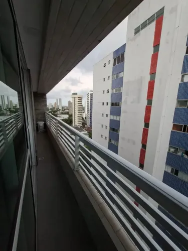 Flat 01 qt / mobiliado / Espinheiro.