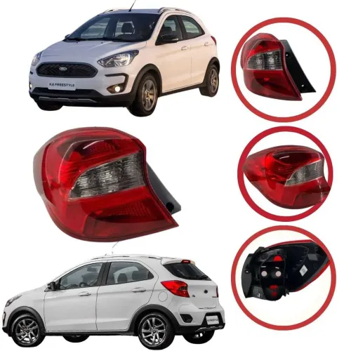 Lanterna Esquerdo Ford Ka 2019 A 2021 Fumê. Etq312