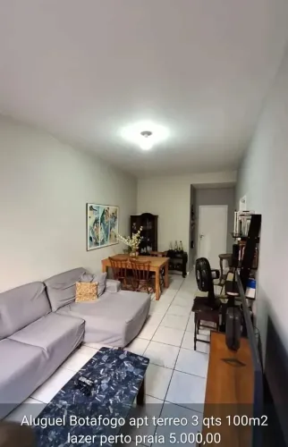 Imóvel para aluguel com 100 metros quadrados com 3 quartos em Botafogo - Rio de Janeiro -