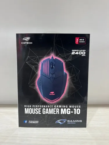 Mouse Gamer C3Tech MG-10 - 2400 DPI - Loja Física