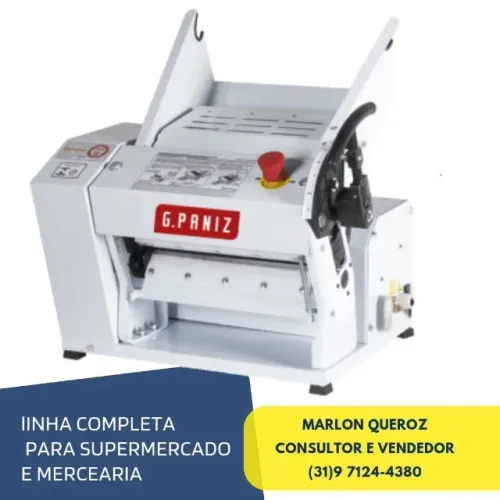 Cilindro de Massas para Padaria 30CM G.Paniz