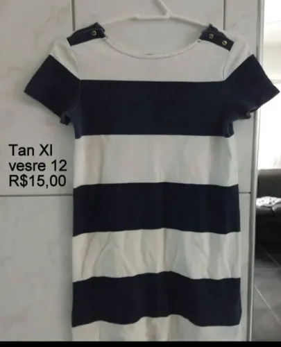 Vestido e blusa infantil a partir de 8,00