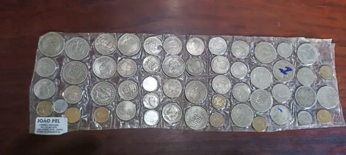 Moedas Lote  antigas colecionador numismata