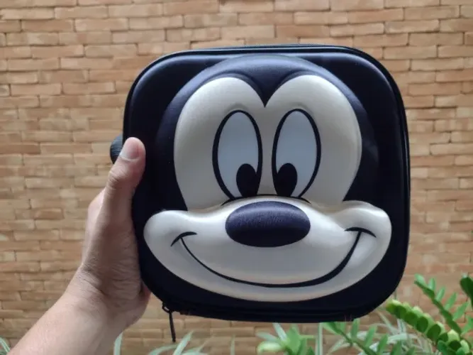 lancheira-3d-disney-mickey-lillo-vermelha- volta às aulas - material escolar