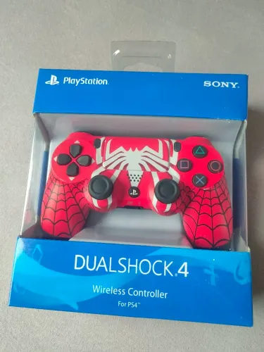 Controle DualShock 4 Playstation 4 Personalizado Spider-Man
