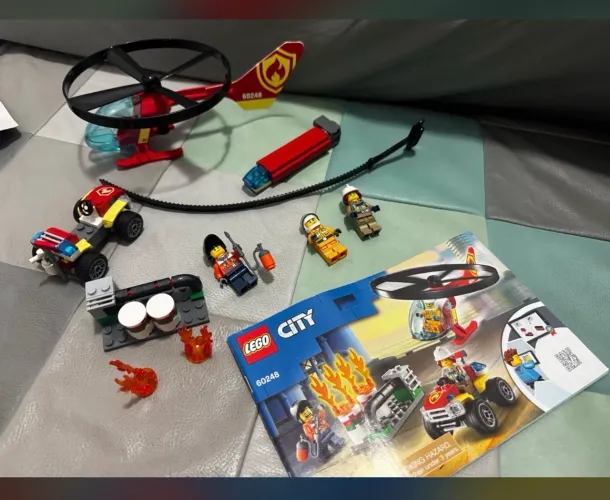 Lego city bombeiros