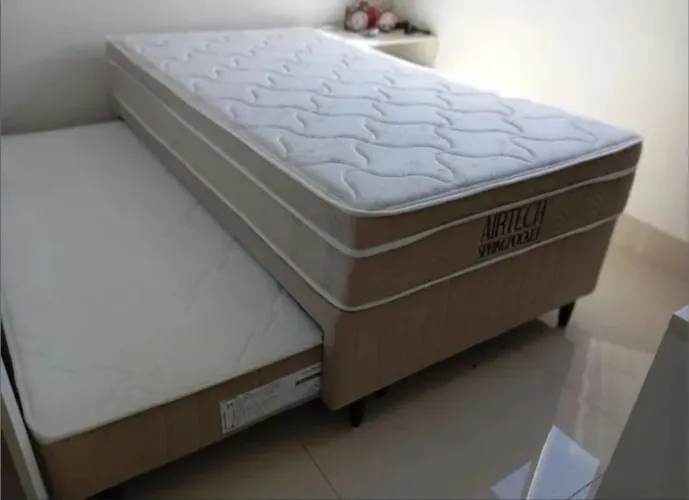 Cama Box com auxiliar solteirao 108x198