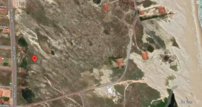 Terreno para venda com 800m2 - Praia de Zumbi - Rio do Fogo - RN