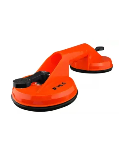 Ventosa Dupla 118mm 80kgf Para Pisos Vidros E Espelhos Vila
