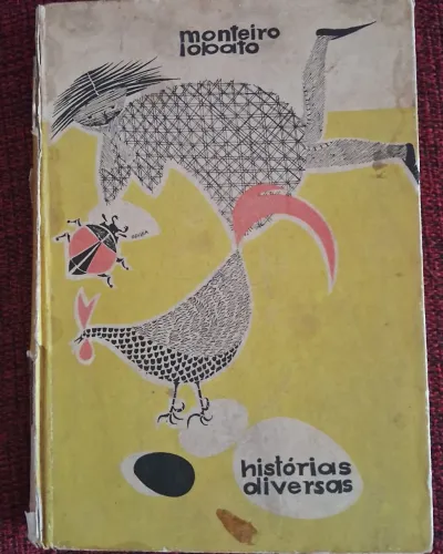 Raro livro infantil Monteiro Lobado diversas histórias década de 50.