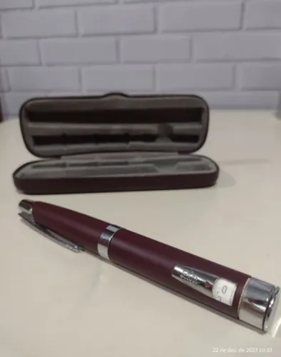 Caneta Com Estojo Modelo: Humapen Luxura