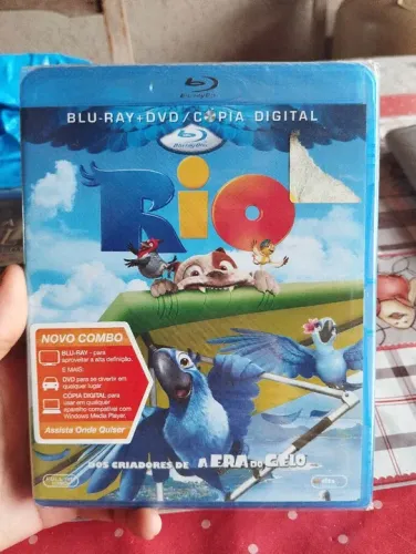 Rio - Blu-Ray + DVD - Novo