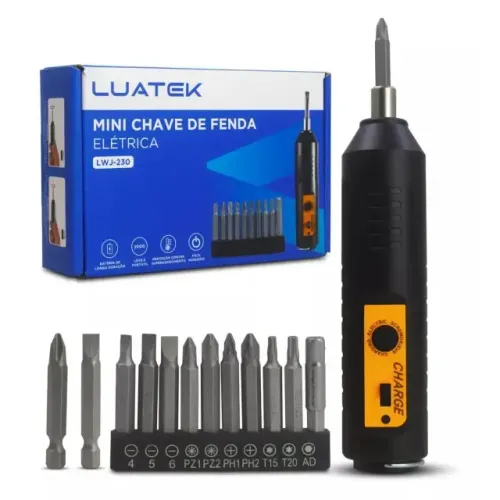 Chave De Fenda Elétrica Luatek LWJ-230 - WZetta