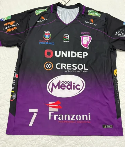 Camisa futsal unidep feminino