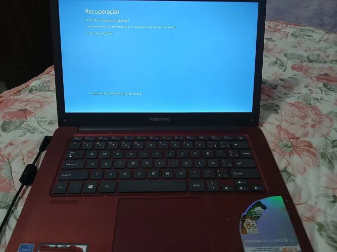 NOTEBOOK POSITIVO PARA RETIRADA DE PEÇAS