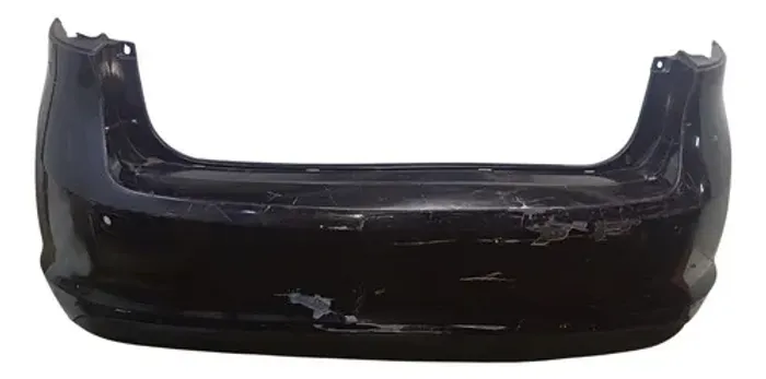 Parachoque Traseiro New Fiesta Mexicano 2011 A 2013 Detalhe