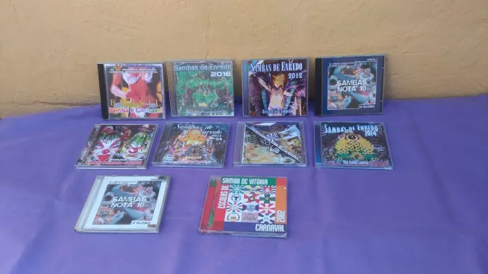 Cds Samba Enredo Carnaval marchinhas, varios.