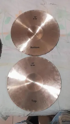 Hi Hat da zeus custon de 15 polegadas liga b20