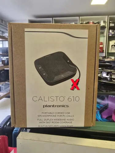 Viva Voz Calisto P610 Sem Adaptador Usb Plantronics