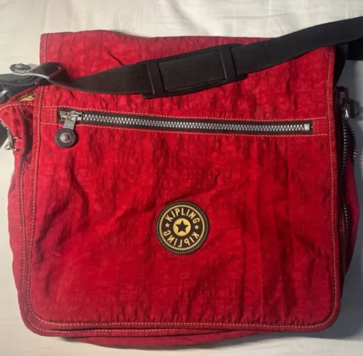 bolsa kipling grande alça lateral