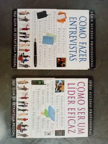 Livros Como Fazer Entrevistas e Como Ser um Líder Eficaz