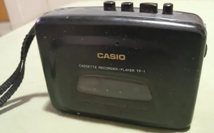 Casio Cassette Recorder/player Tp-1