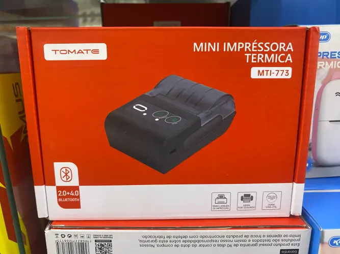 Mini impressora térmica Bluetooth 