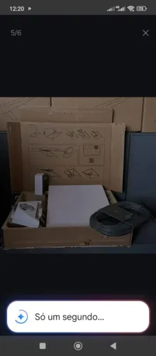 Antena Starlink - Novo na caixa