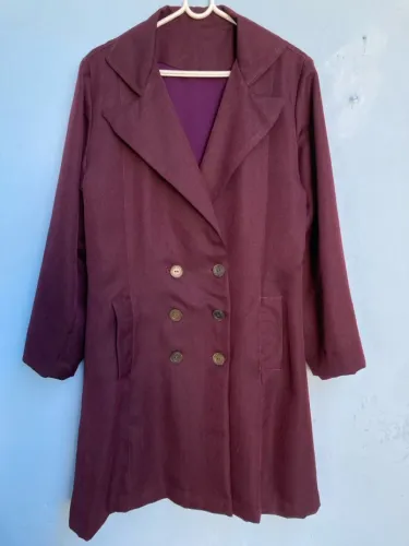 Casaco Feminino Bordo, Tam G