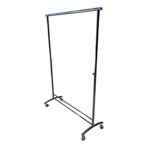 Arara/cabideiro desmontável aço carbono com rodinhas