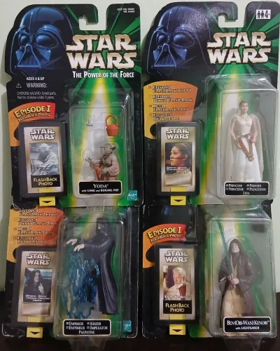 Bonecos Set star wars episódio I FlashBack Photo 